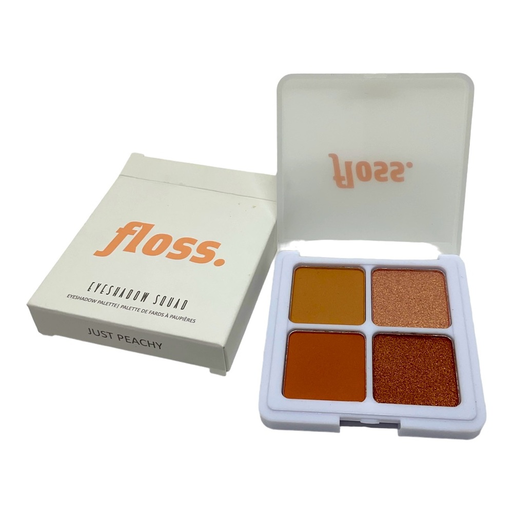 Floss Beauty Eyeshadow Squad in Just Peachy NIB